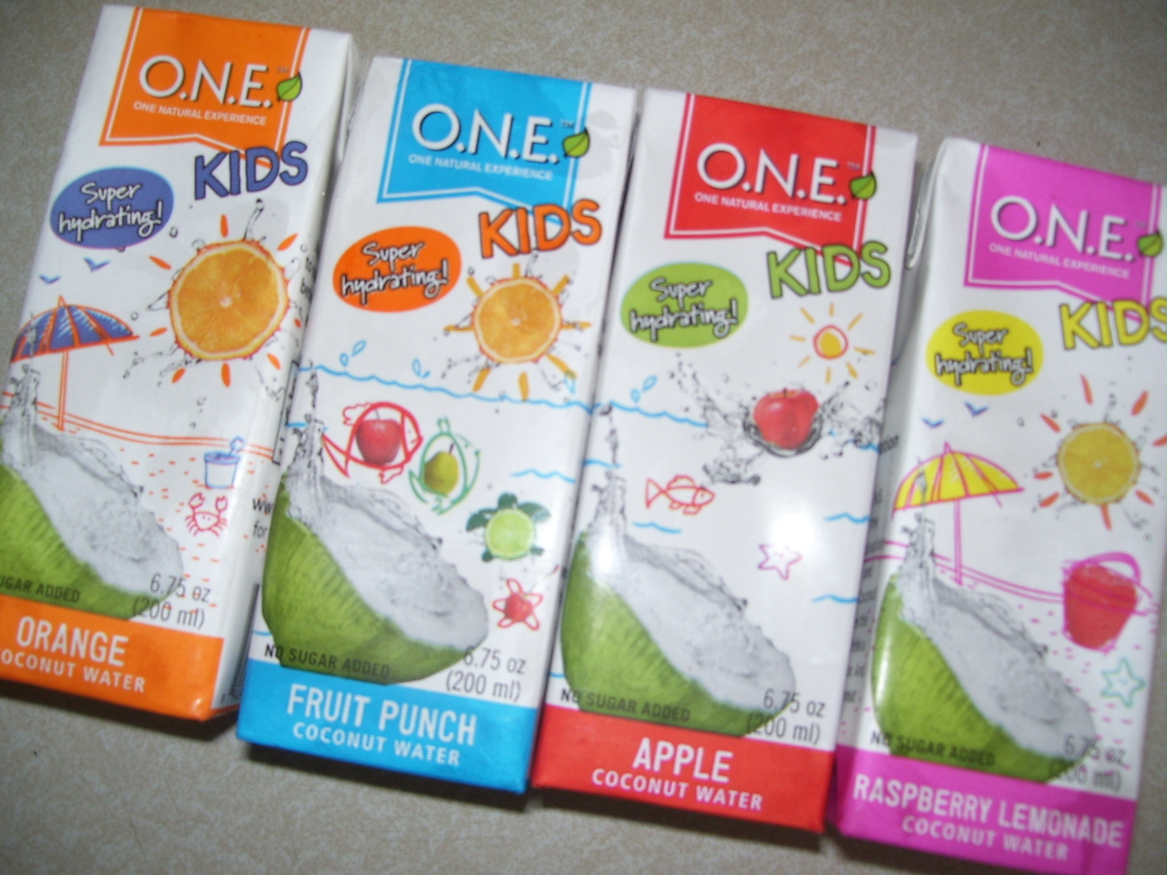 O.N.E. Kids Coconut Water – Keeping My Kids Happy and Hydrated
