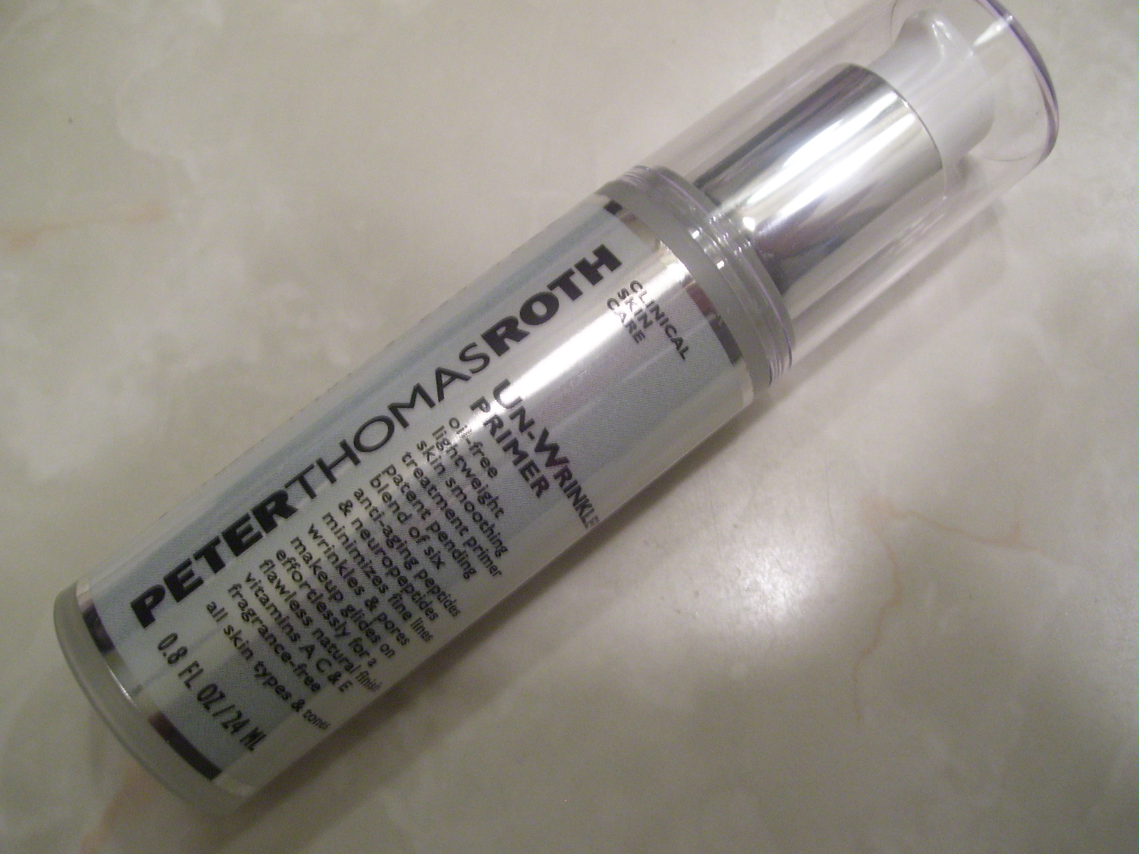 Review:  Peter Thomas Roth Un-Wrinkle Primer