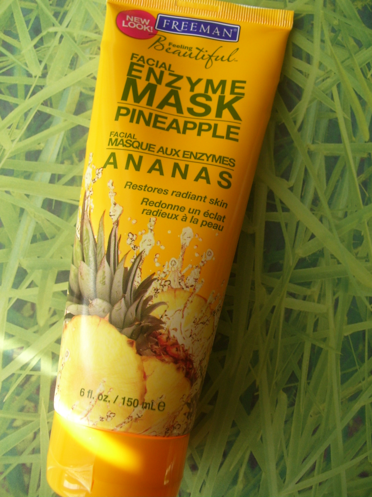 Review:  Freeman Beauty Pineapple Enzyme Facial Mask