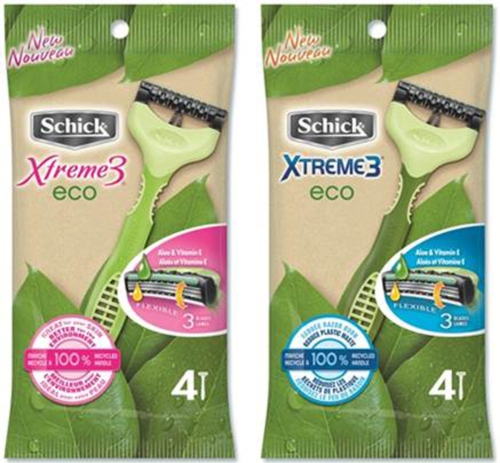 Schick Xtreme3 Eco – Helping the Environment One Razor at a Time