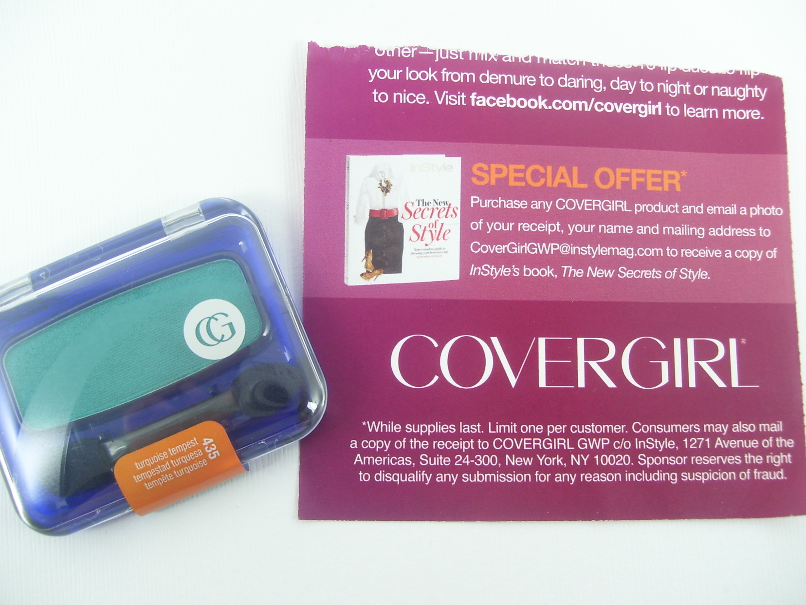 Special Offer from COVERGIRL and InStyle Magazine