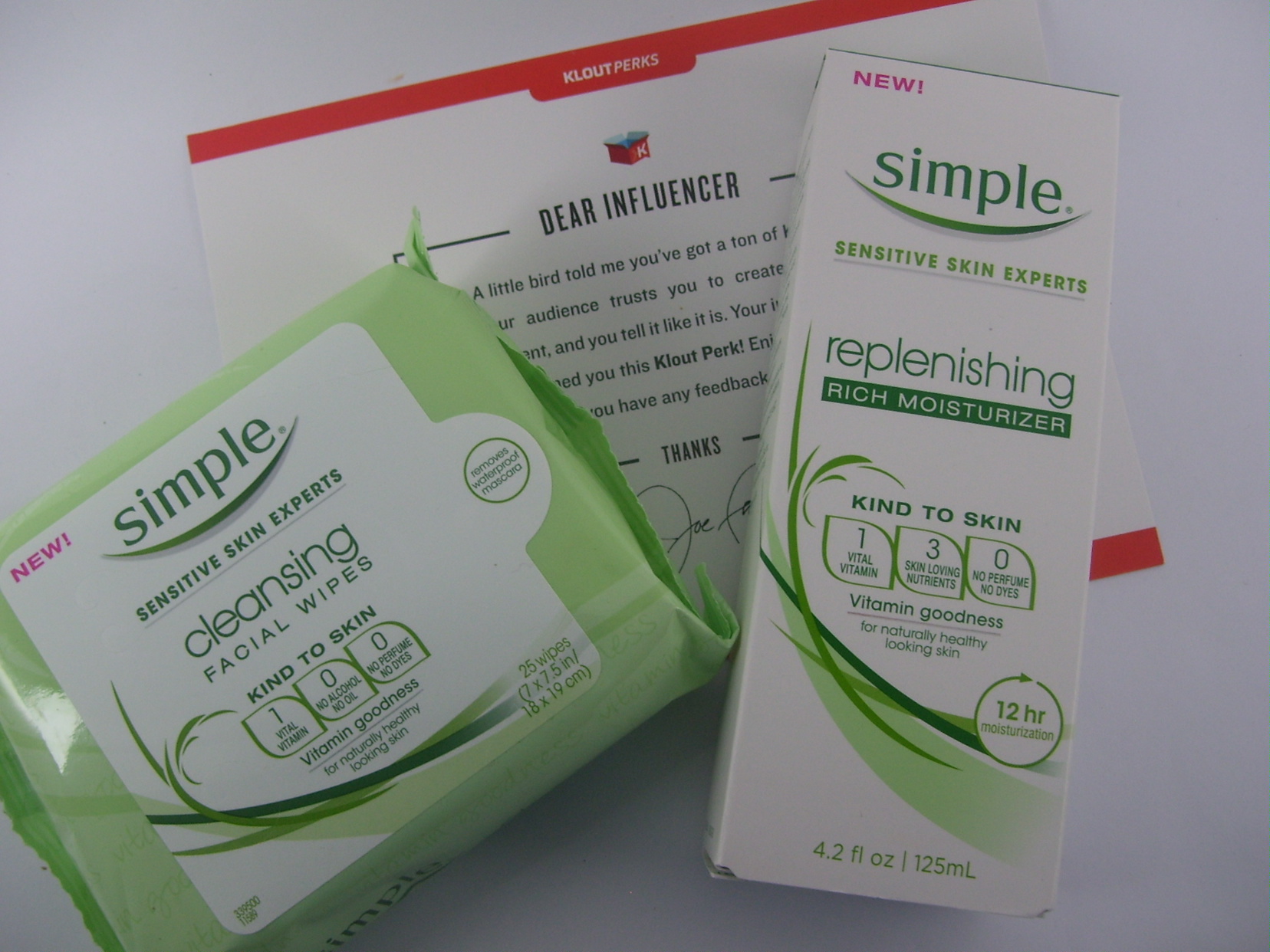 *CLOSED* Giveaway:  Two Products from Simple Skincare