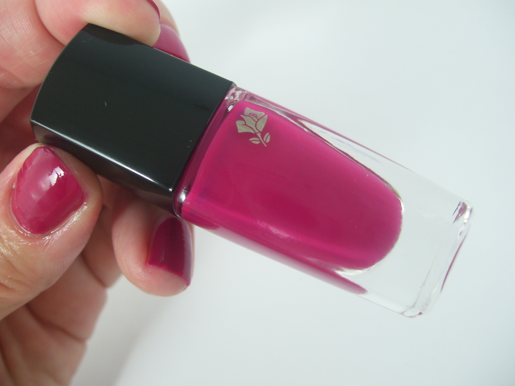 Swatch & Review:  Lancome Vernis in Love Nail Lacquer 375B Rose Boudoir