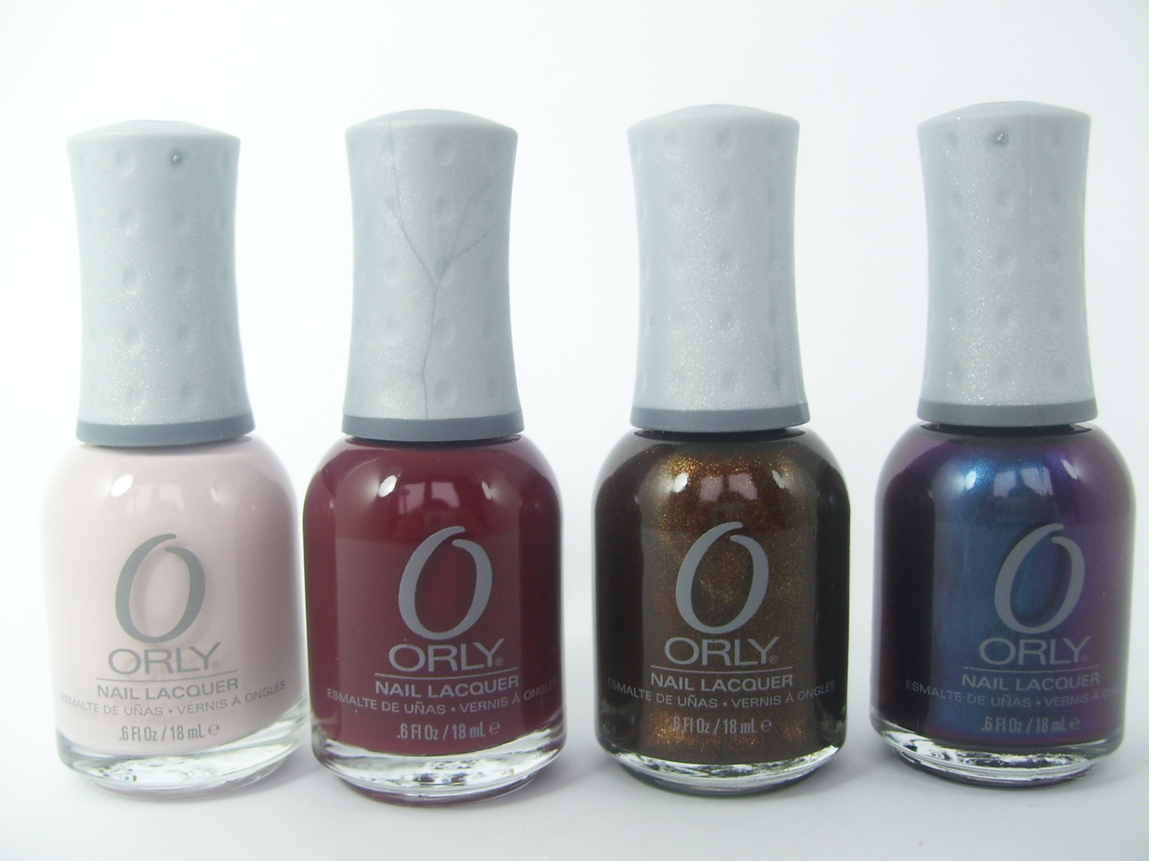 Swatches:  Orly Dark Shadows Collection